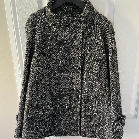 Gerard Darel Women's Wool Coat Jacket Size 38 Double Breasted - Picture 1 of 9